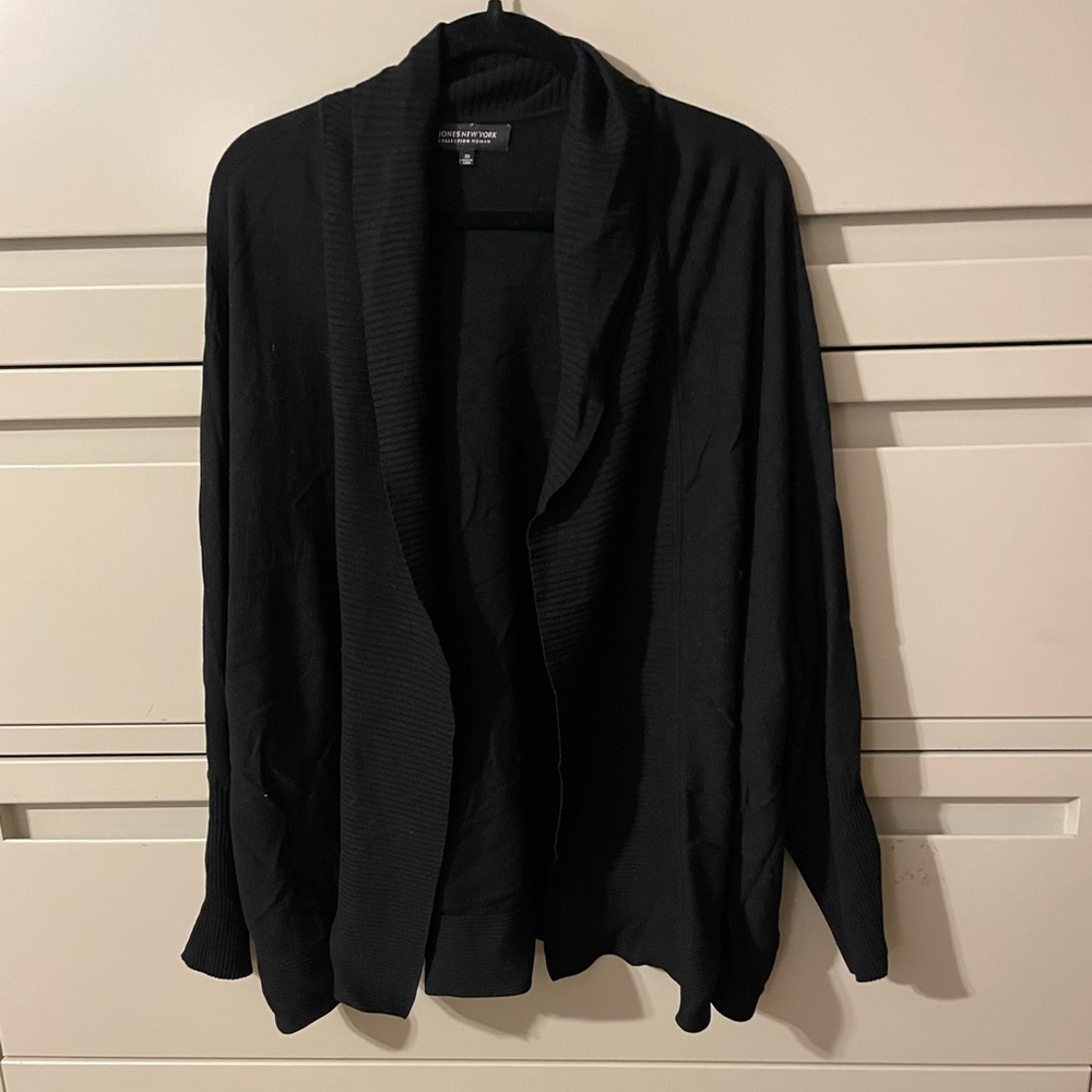 Jones New York Black Cardigan 3X Plus